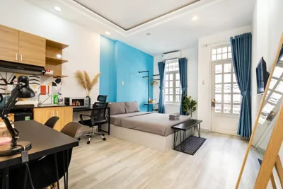 Studio with Balcony — Friday Saigon Centre Homestay
